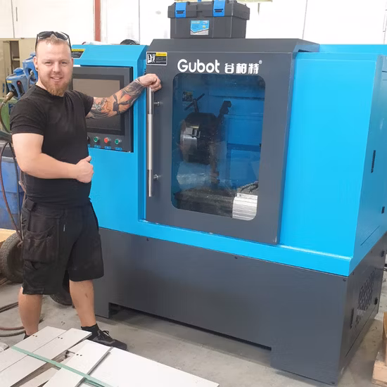 Tornio CNC per riparazione di ruote in lega di alluminio orizzontale Attrezzatura per riparazione di ruote in lega con taglio a diamante in Cina