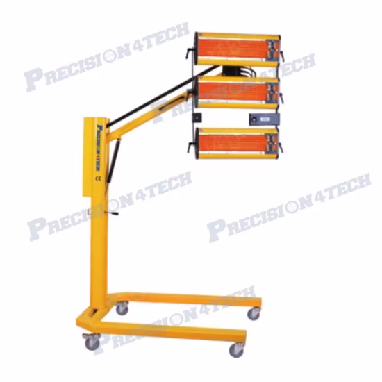 Lampada da forno per polimerizzazione della vernice a infrarossi a onde corte personalizzata con marchio di precisione con CE